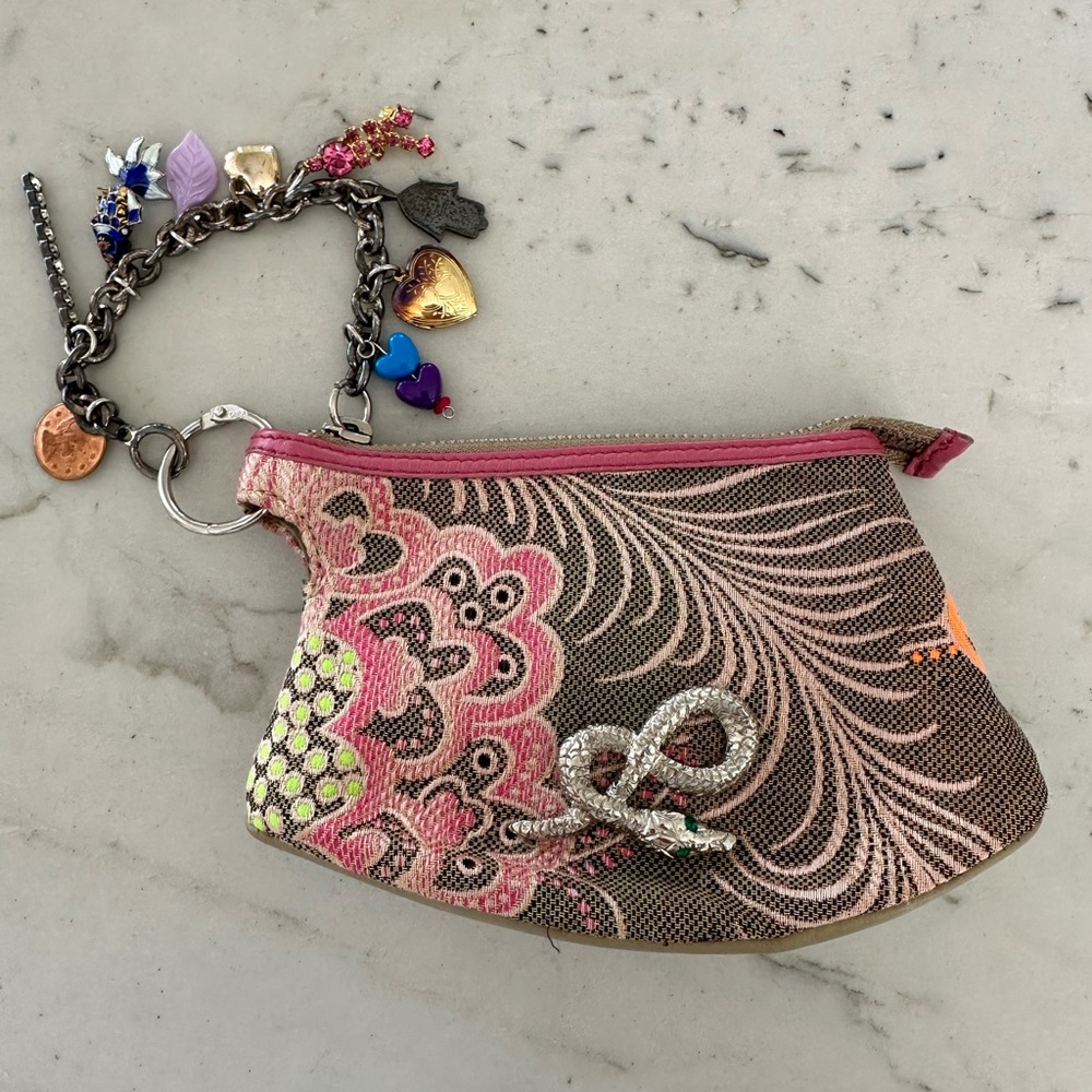 Matthew Williamson clutch charm bag